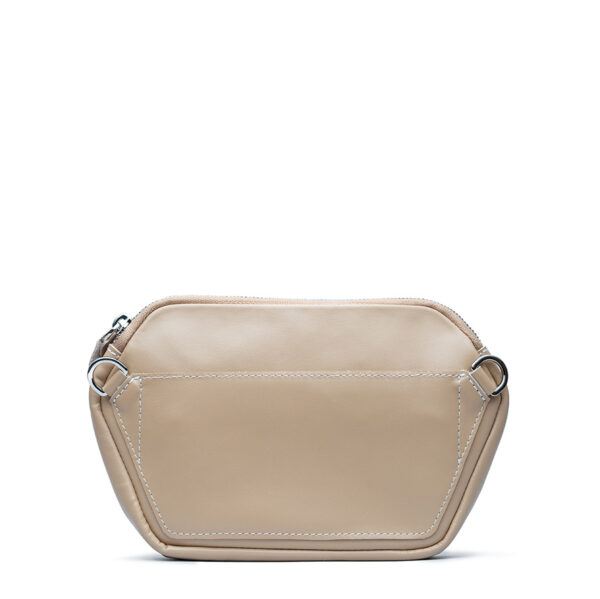 Arch Rhomb Beige Back View Fashion Simple