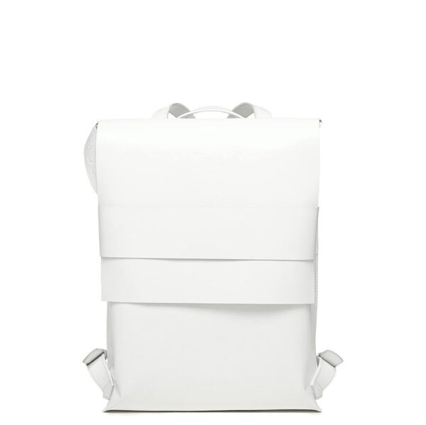 fashion backpack white vit elegant ryggsäck