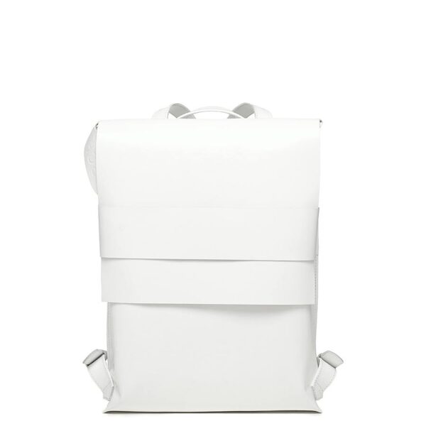 fashion backpack white vit elegant ryggsäck