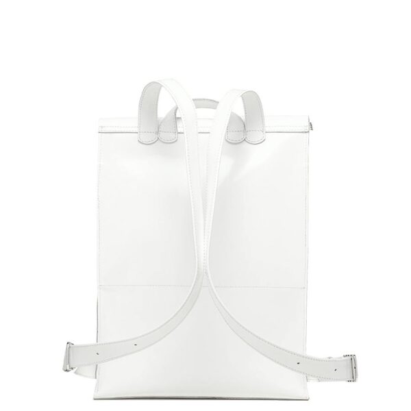fashion backpack white vit elegant ryggsäck