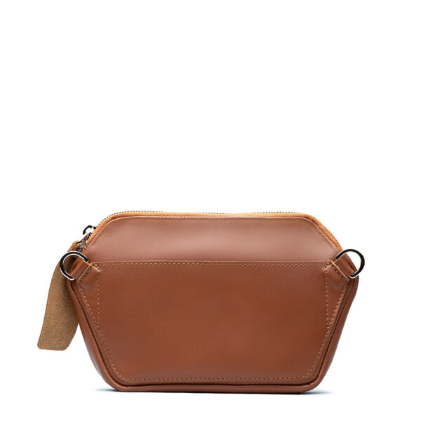 Arch Rhomb Brown Purse - Image 4