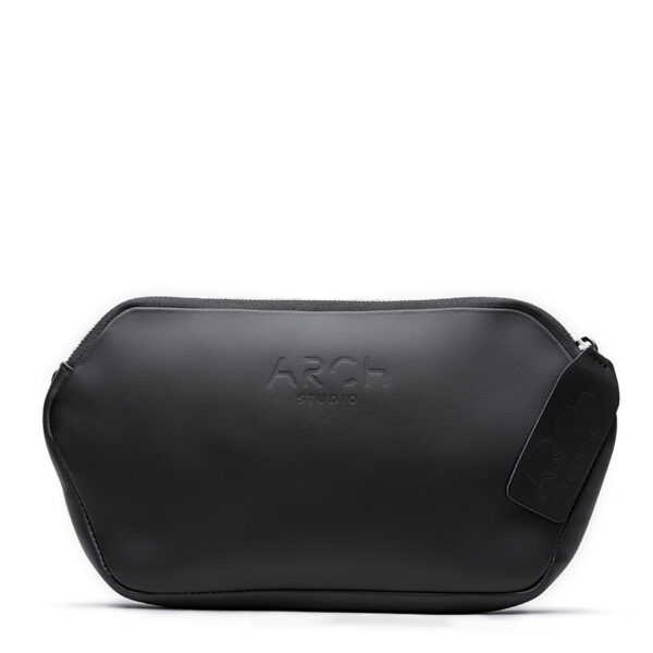 Arch Rhomb Large Black Purse