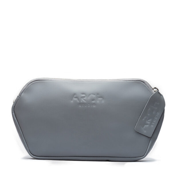 Arch Rhomb Large Grey Purse