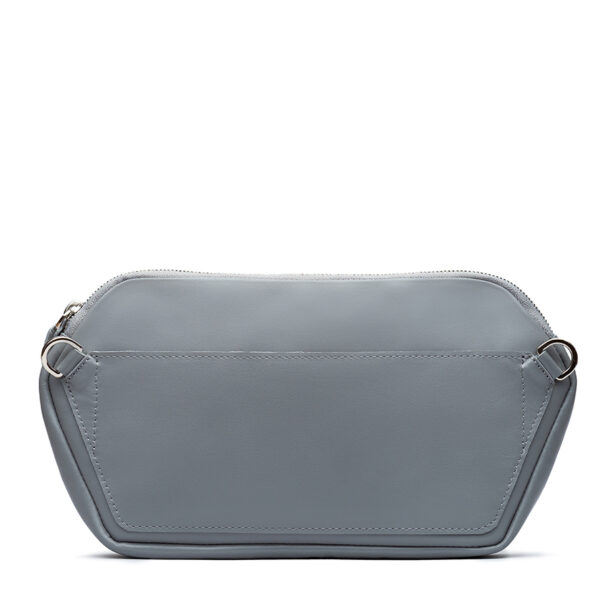 Arch Rhomb Large Grey Purse - Image 3